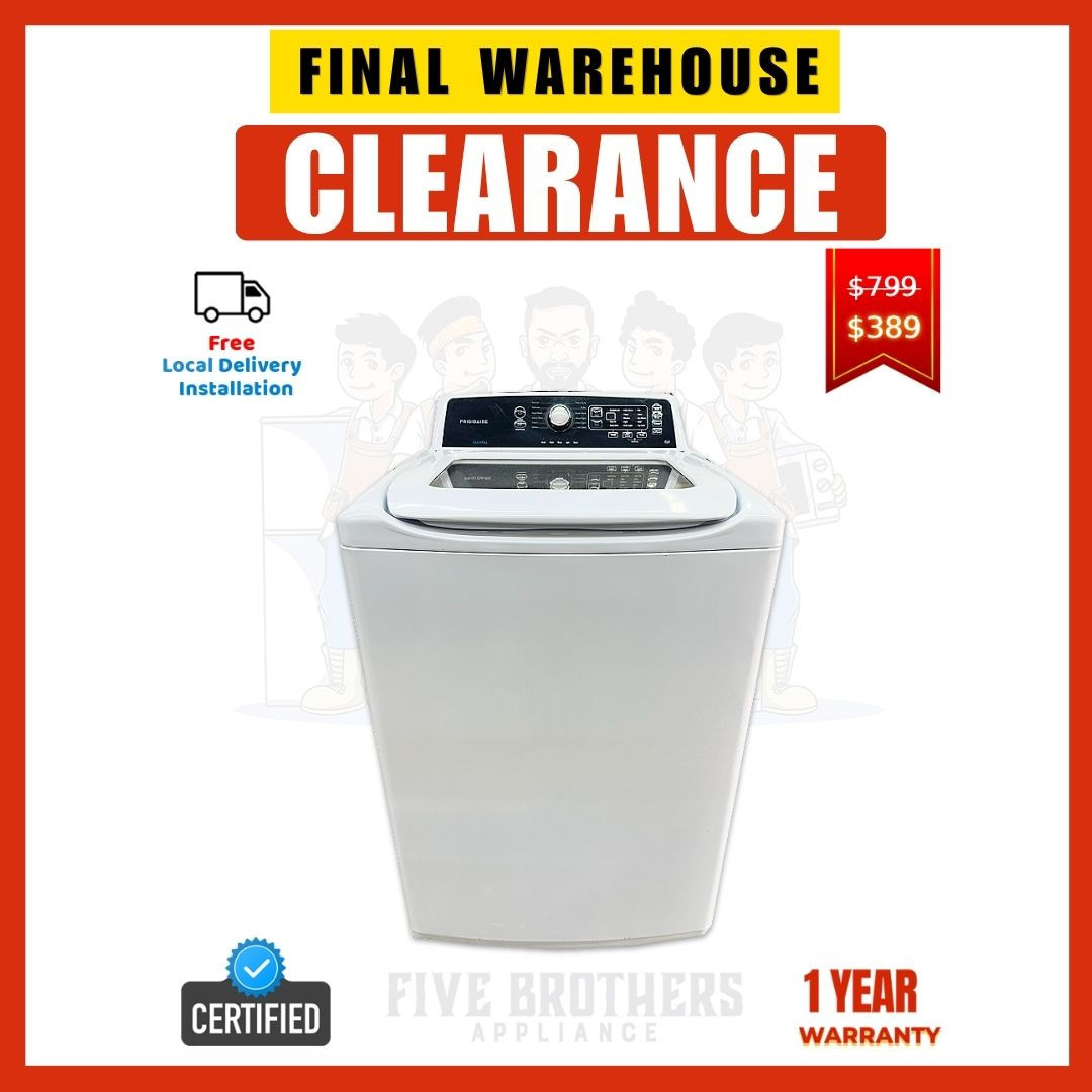 Frigidaire Refurbished Washer, Top load 4.1 cu.ft Irving 6257