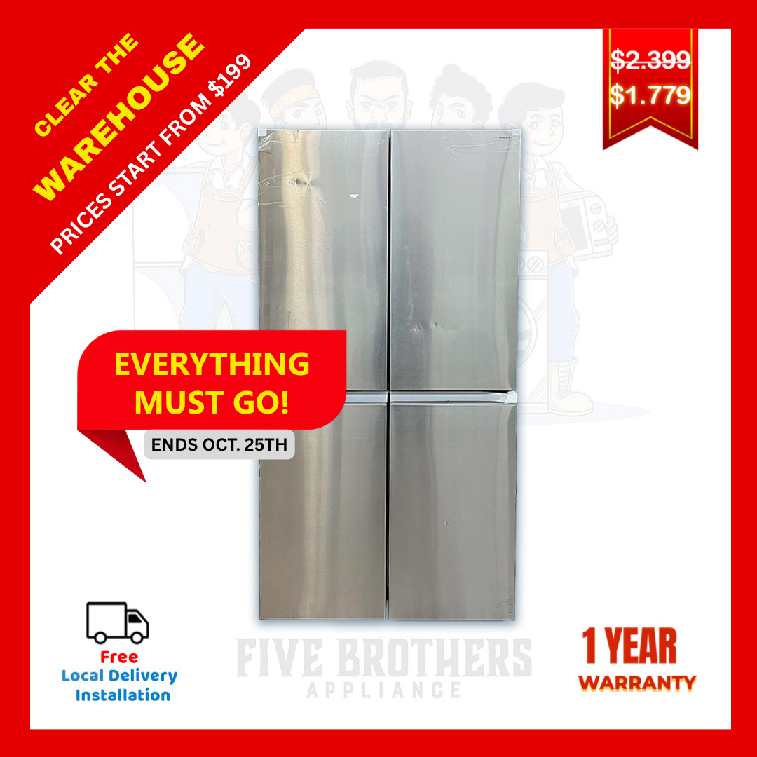 Samsung RF23B7671SR Refrigerator 23 CF - 4-Doors - Scratch and Dent