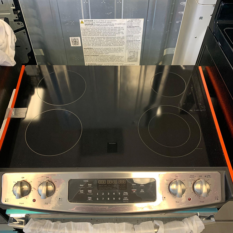 Thumbnail: GE Open Box Electric Range 4.4 cuft Austin 9541