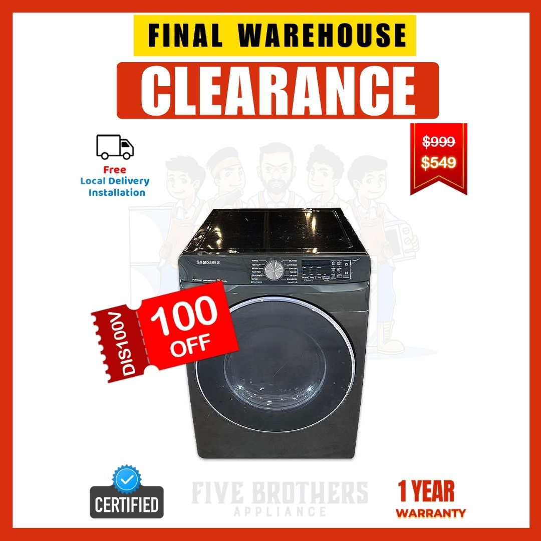 Samsung Refurbished Electric Dryer 7.5 cuft Austin 4991