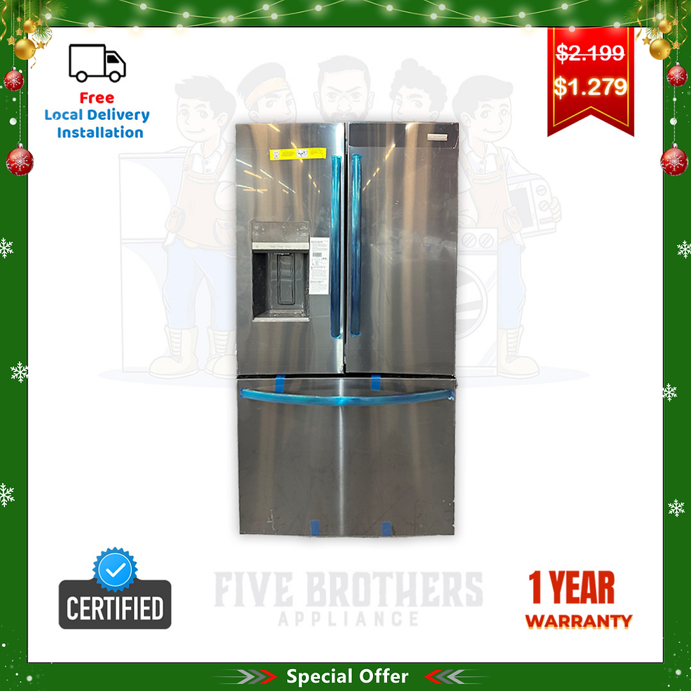 Frigidaire Open Box Refrigerator, French Door 27.8 cu.ft Irving 7727