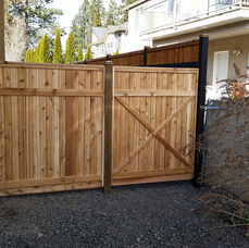 5' Solid Top Cedar Panel