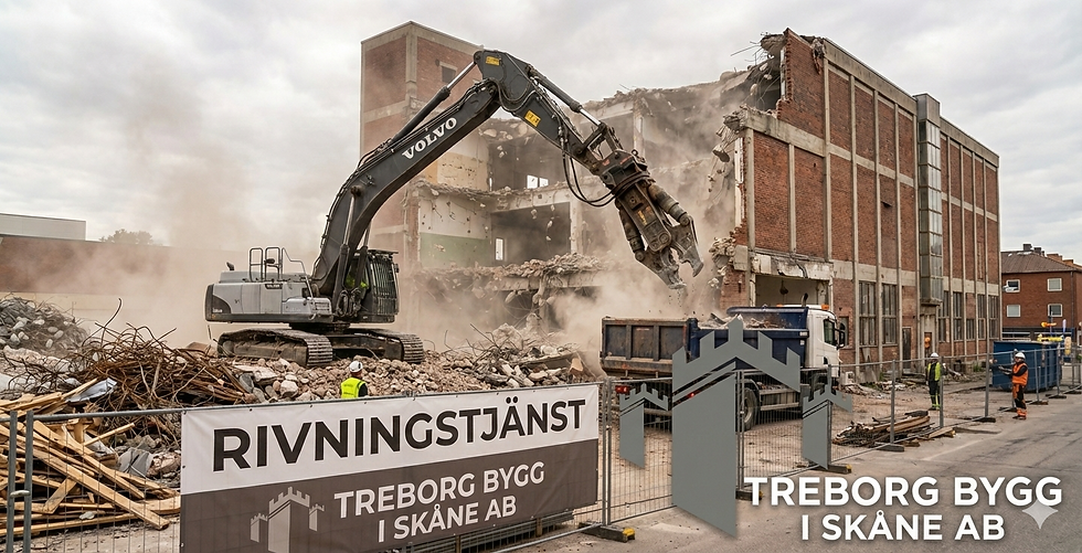 Treborg Rivning