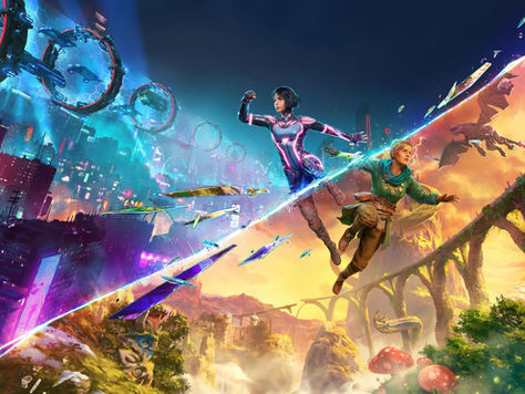 A cover image for the game split fiction.
