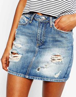Denim Skirt