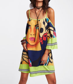 Kimono Sleeve Dress