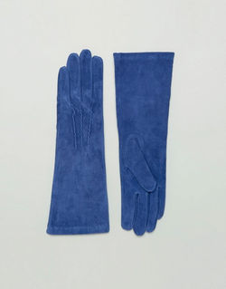 Long Leather Gloves