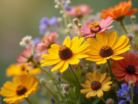 Exquisite Floral Creations from Blackbird's Petals & Produce Floral Designs