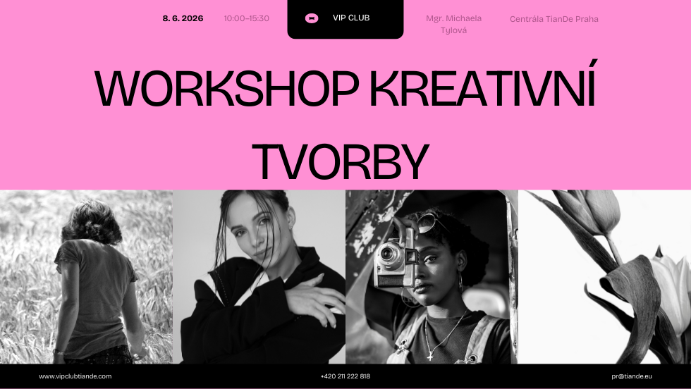 WORKSHOP KREATIVNÍ TVORBY