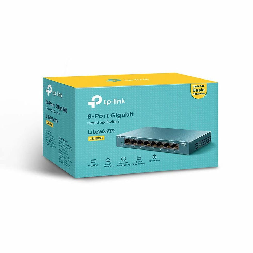 Miniaturbild: Switch TP-Link LS108G Blau Grau