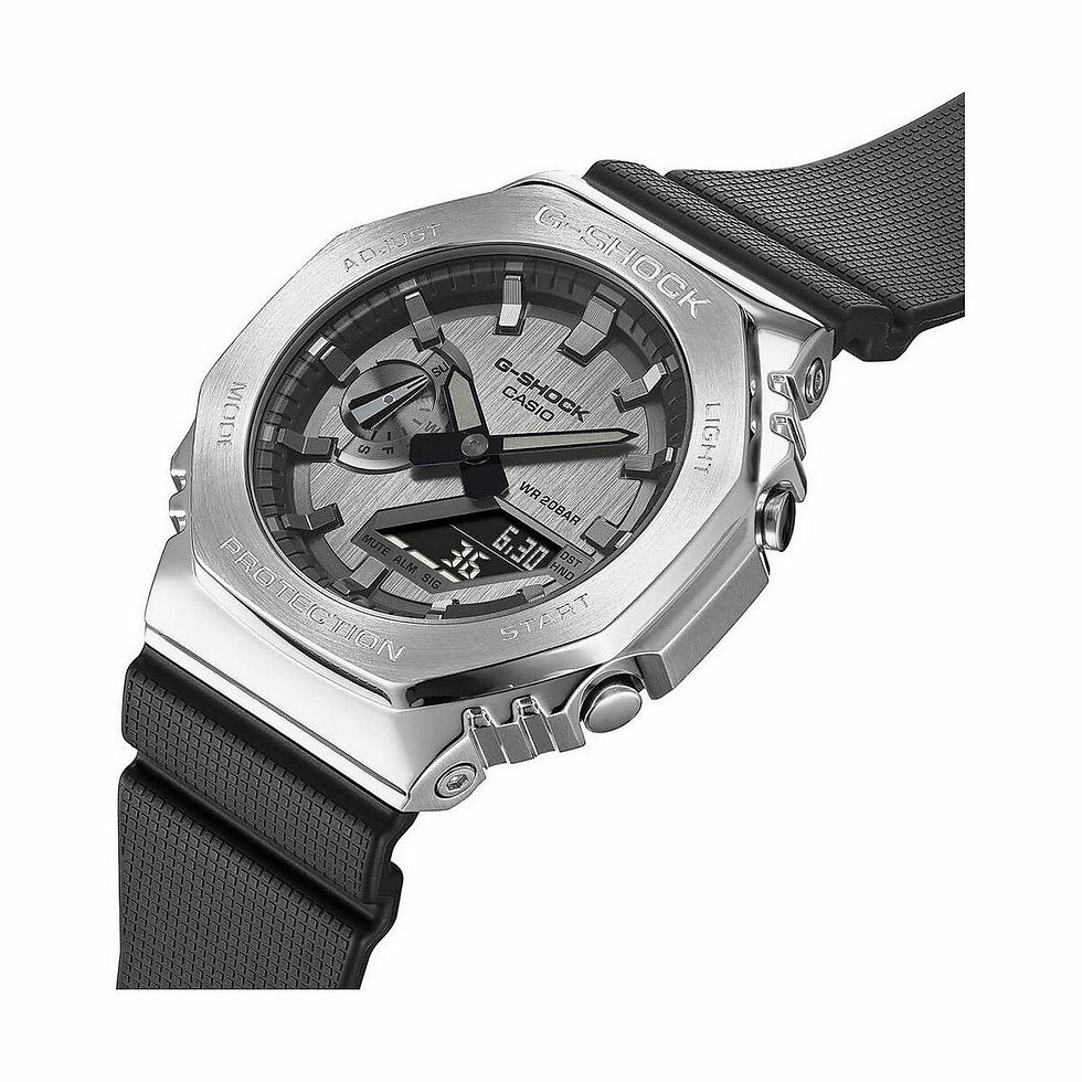 Miniaturbild: Herrenuhr Casio G-Shock GM-2100-1AER Schwarz (Ø 40 mm)