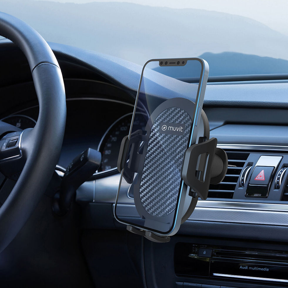 Miniaturbild: Halterung fürs Auto Muvit Schwarz 7"