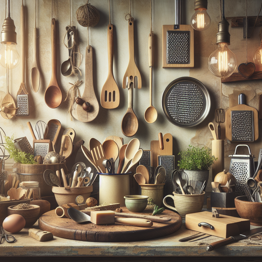 Vintage Utensil Wall Art