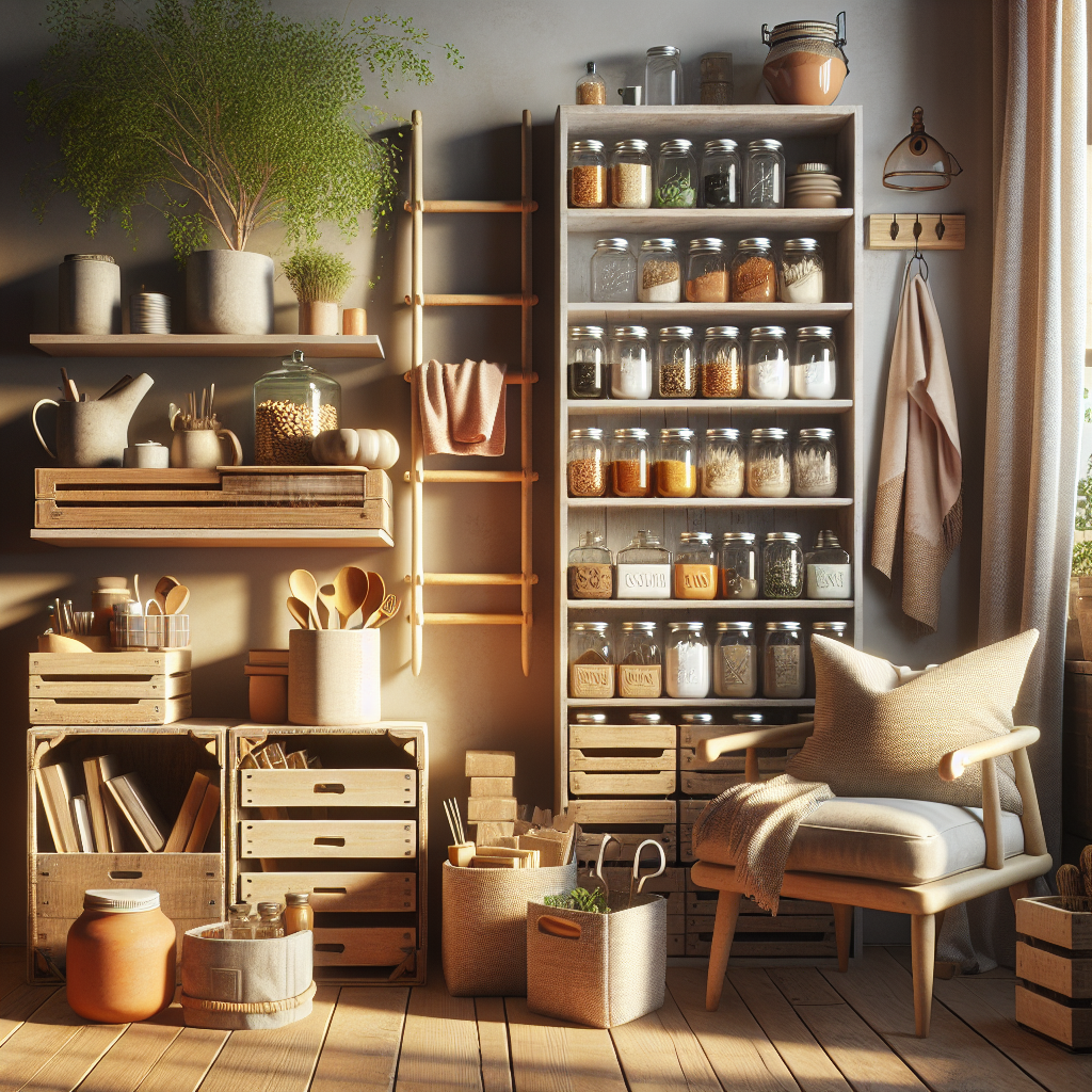 Storage shelf for plants