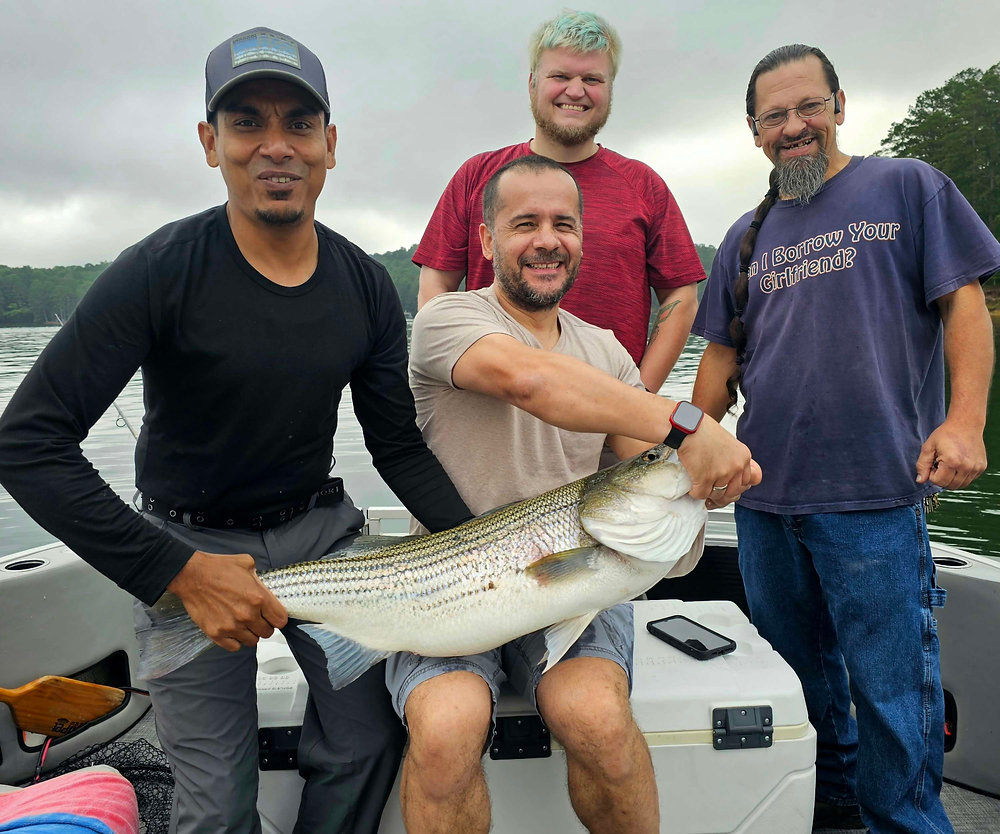 Lake Allatoona fishing report for mid- July Lake Allatoona fishing report for mid- July