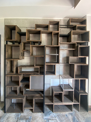 Libreria a parete Dario industrial design
