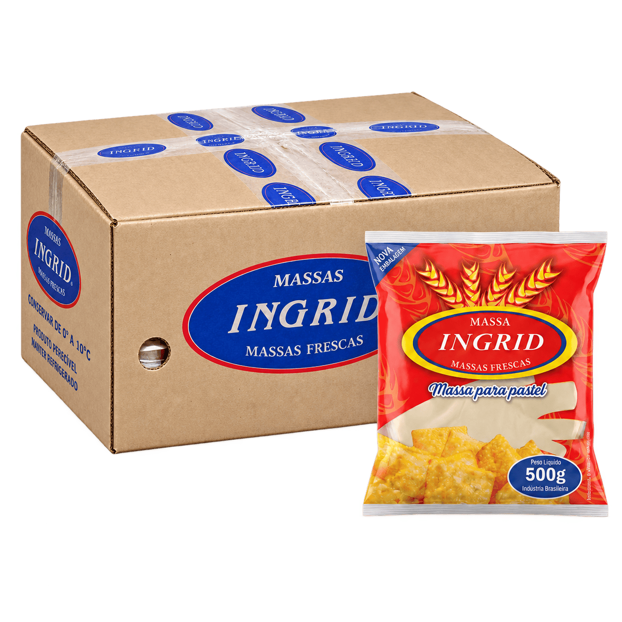 CAIXA PASTEL — 30 pacotes de 500g