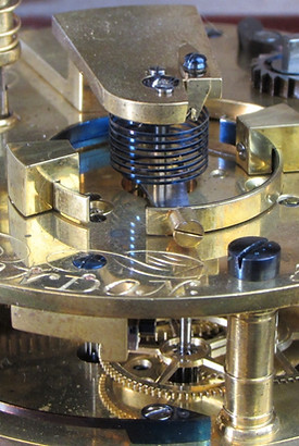 French London two day mahogany ships chronometer detent escapement antique