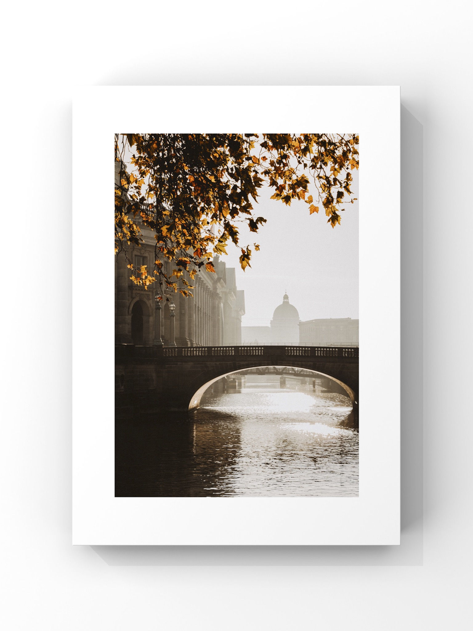 Autumn Landscape Painting Poster