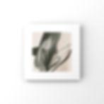 Echoes of Nature No.1 soyut doğa esintili poster