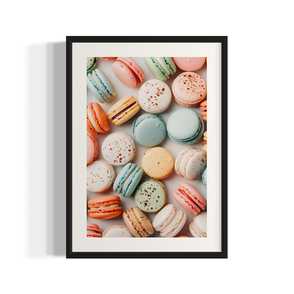 Küçük resim: "Macaron" No.2 Poster Tablo
