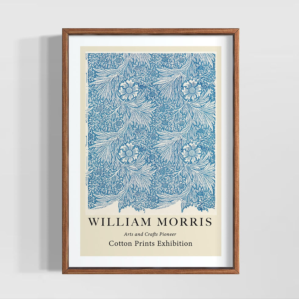 Küçük resim: William Morris - Marigold Poster Tablo