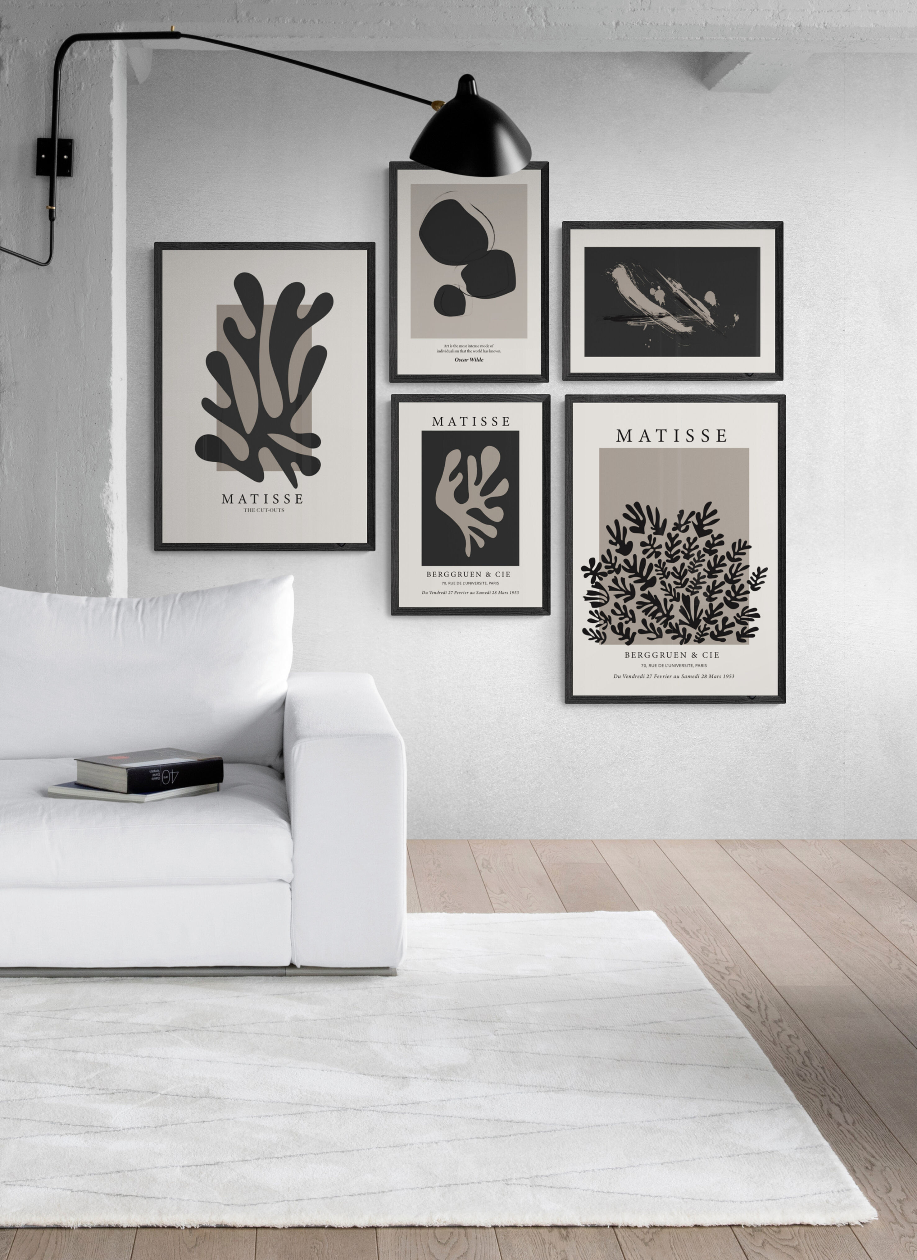 Matisse Design 5'li Poster Tablo Seti