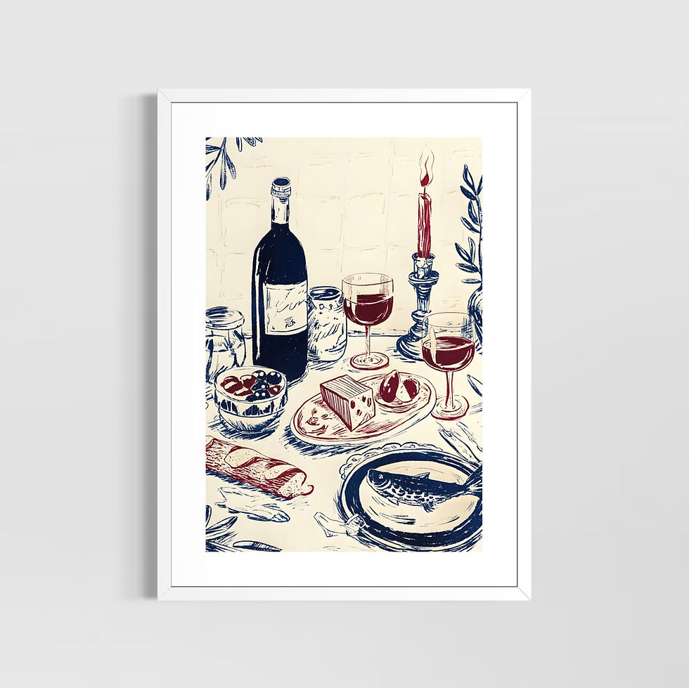 Küçük resim: "Sardines" No.2 Poster Tablo