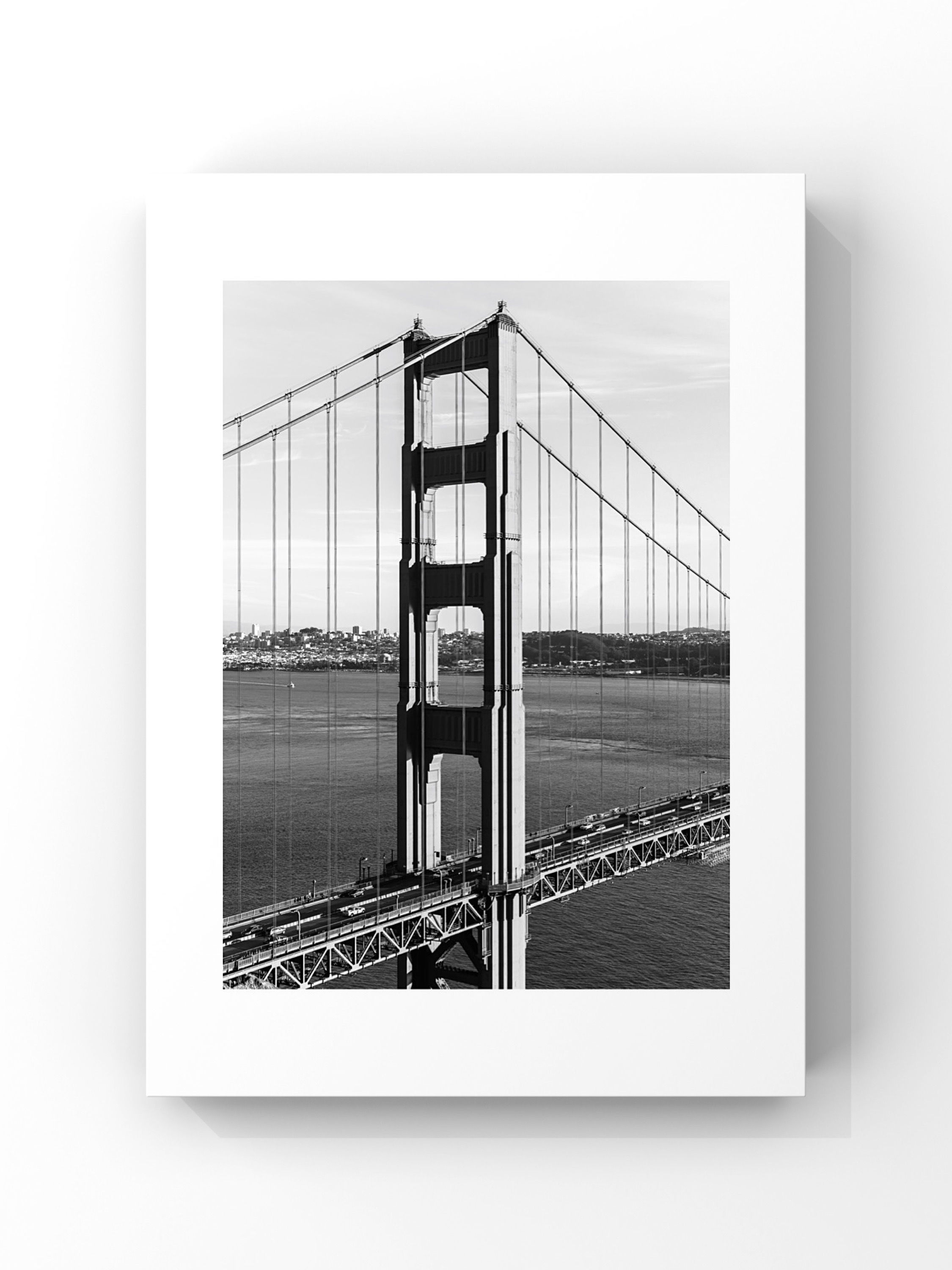 "Golden Gate Bridge - San Francisco" Poster Tablo