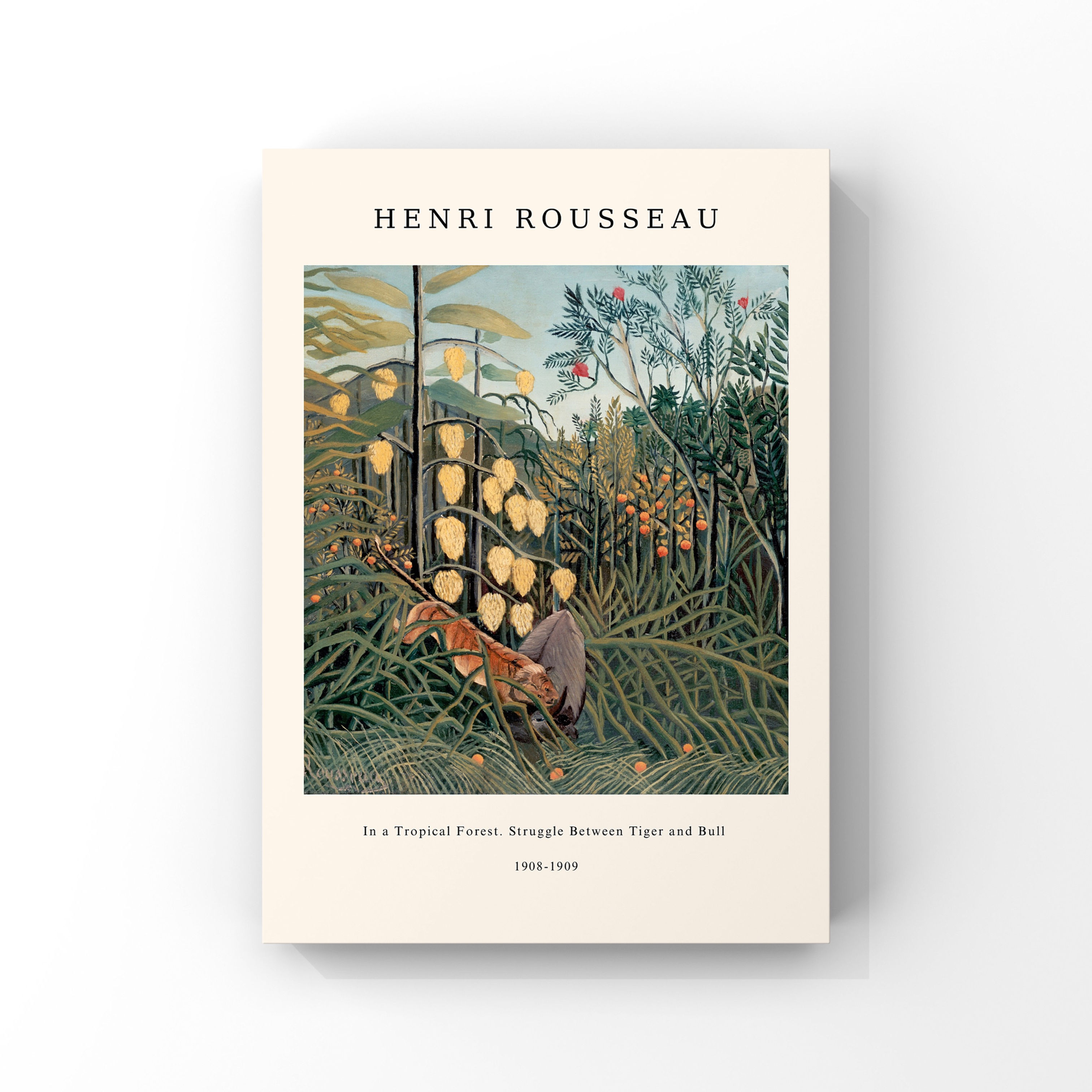 "Henri Rousseau No.1 " Poster Tablo