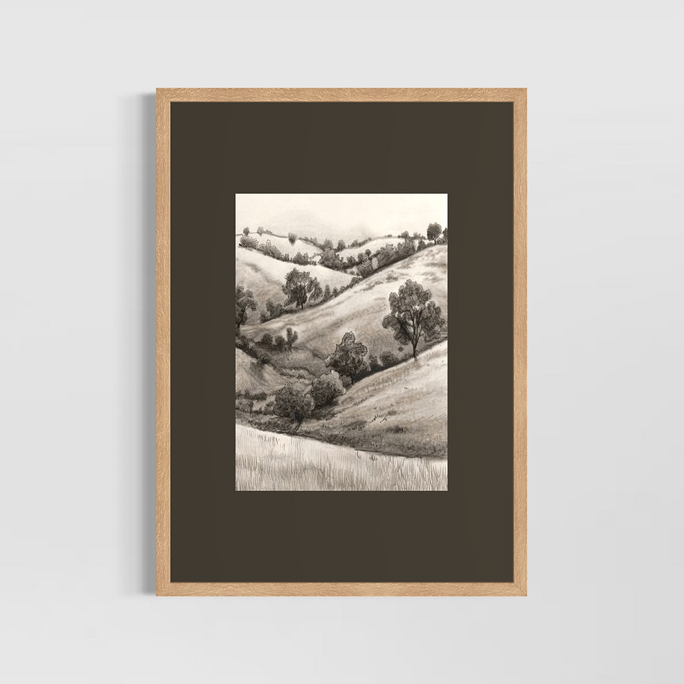 Küçük resim: "Nature’s Sketches" No.2 Poster Tablo