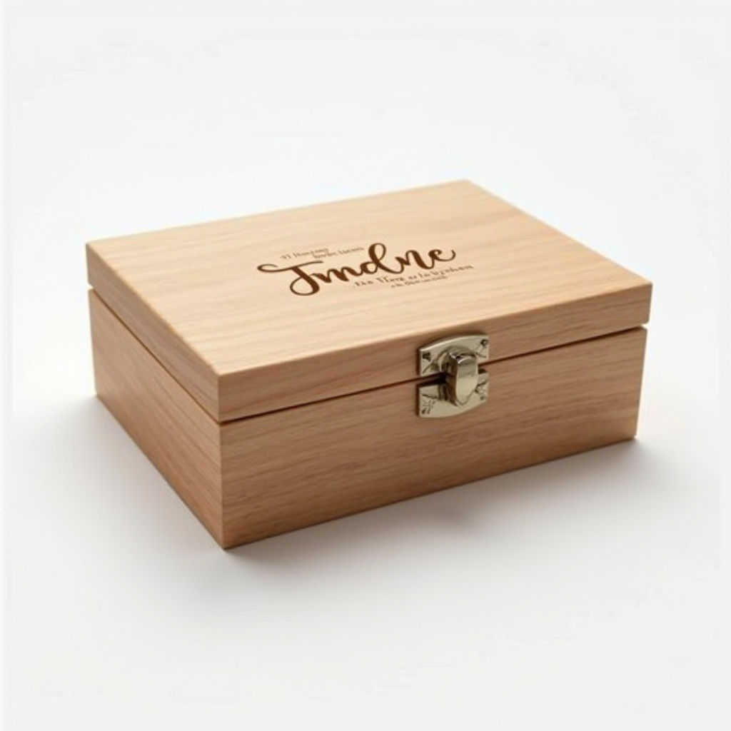 Personalized Wooden Keepsake Box