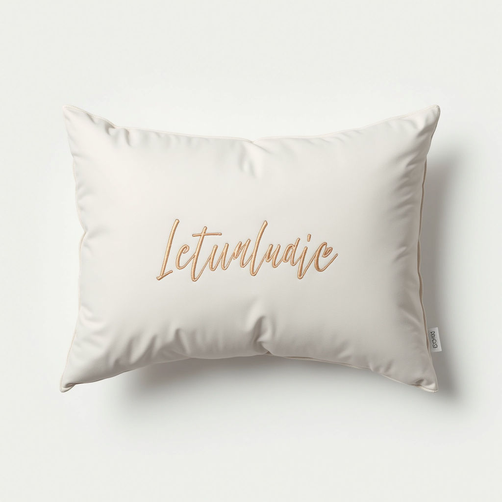 Embroidered Memory Pillow