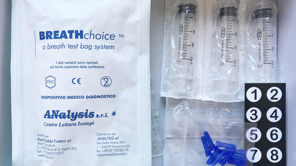 Breath Test H2 per l'intolleranza al lattosio lactosolution