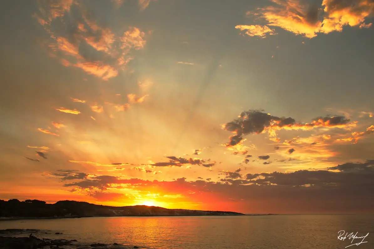 Sunray Sunset