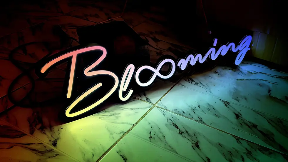 ป้ายนีออนเฟล็กซ์ (Neon Flex) เปลี่ยนหน้าร้านให้เป็นจุดเช็คอิน