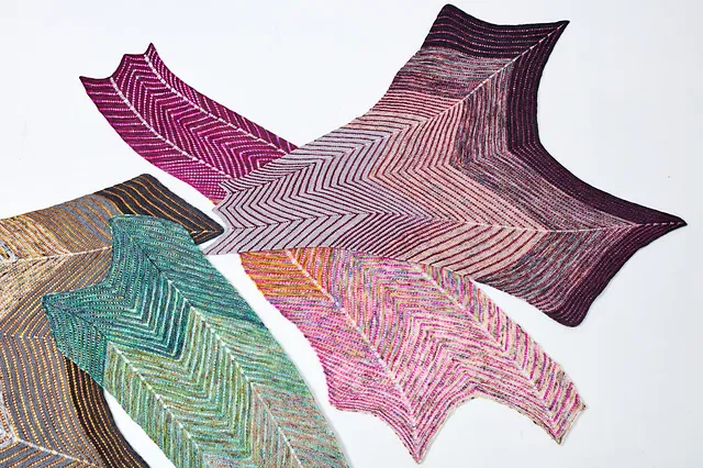 Quake Scarf & Shawl by Stephen West