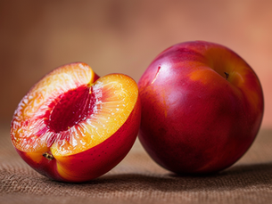 Juicy nectarines