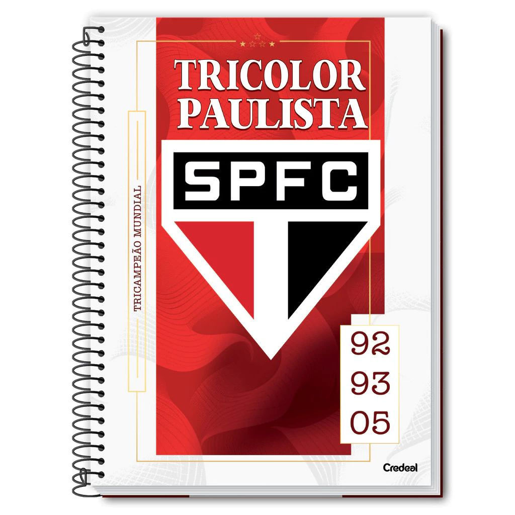 Caderno Espiral São Paulo + Poster 10m 160fls