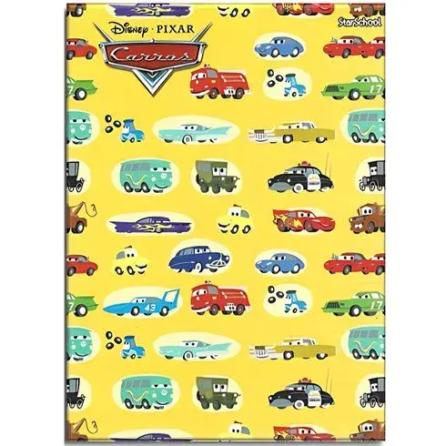 Miniatura: Caderno Brochurão Carros Capa Dura 80fls Jandaia