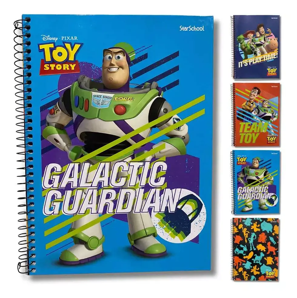 Miniatura: Caderno Espiral Starschool Toy Story 80fls 1m