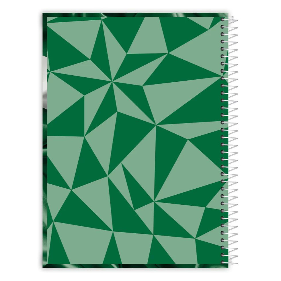 Miniatura: Caderno Espiral Palmeiras + Poster10m 160fls