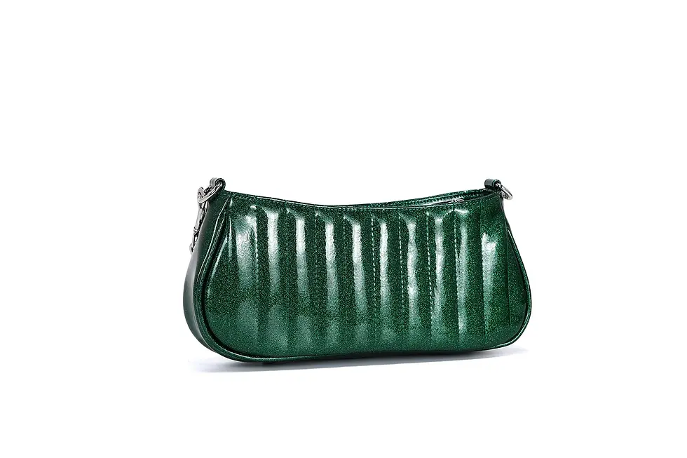 Miniaturebillede: Lux de Ville Hotrod Tiny Tote Venus Green