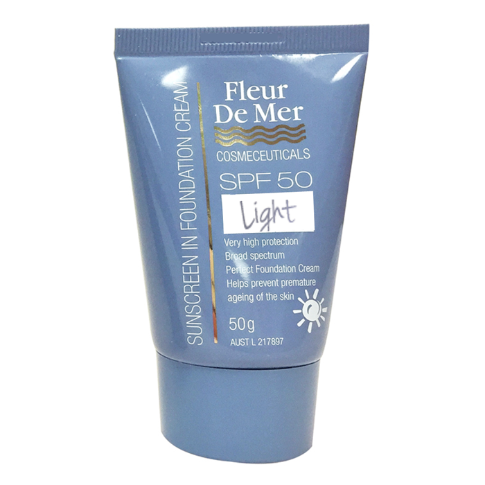 Sunscreen in Foundation Cream SPF50+ – Light 50ml