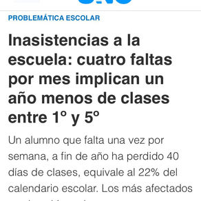 La intermitencia en la educación presencial es nociva para los niños