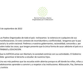 #Educación, Paz, Democracia y Justicia