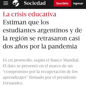 Los cierres más largos equivalen a dos años de aprendizaje