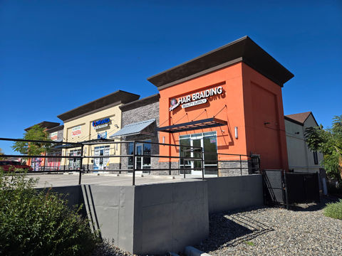 Right side of completed retail space in Aurora Colorado