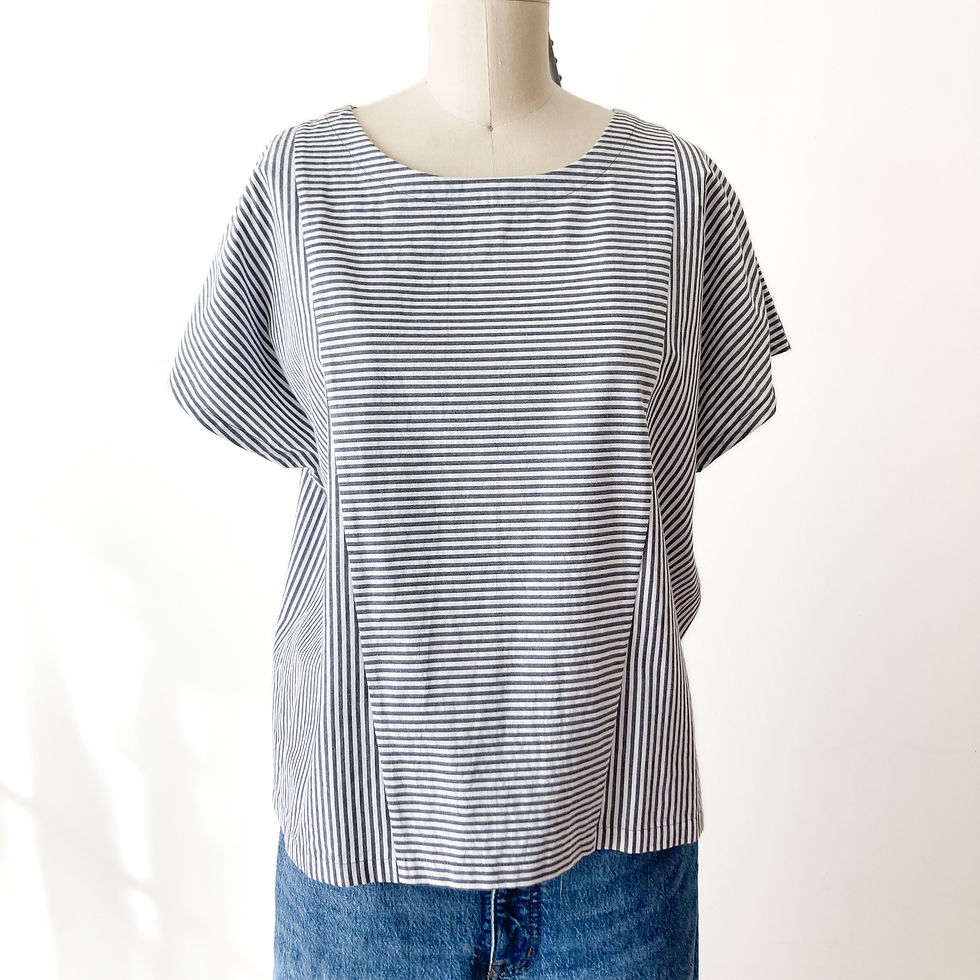 Thumbnail: Stripes seersucker cotton