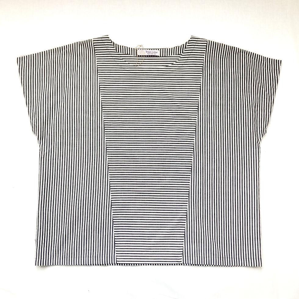 Thumbnail: Stripes seersucker cotton